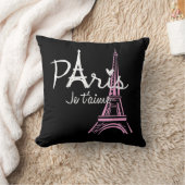 アイラブパリエッフェルタワーフランスサウフランスのンヌ クッション (ブランケット)