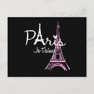 アイラブパリエッフェルタワーフランスサウフランスのンヌ シーズンポストカード