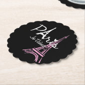 アイラブパリエッフェルタワーフランスサウフランスのンヌ ペーパーコースター (アングル)