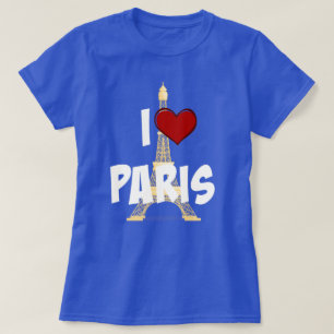 アイラブパリエッフェルタワー Tシャツ