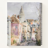 アイラブパリカフェ通りシーン ノートブック (裏面)