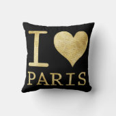 アイラブパリ装飾用クッション クッション (裏面)