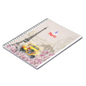 アイラブパリ ノートブック (左側)