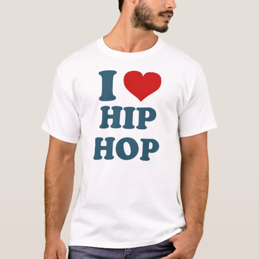 アイラブヒップホップシャツ Tシャツ (正面)