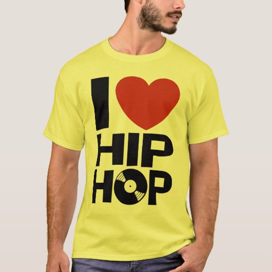 アイラブヒップホップ Tシャツ (正面)