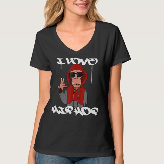 アイラブヒップホップ Tシャツ (正面)