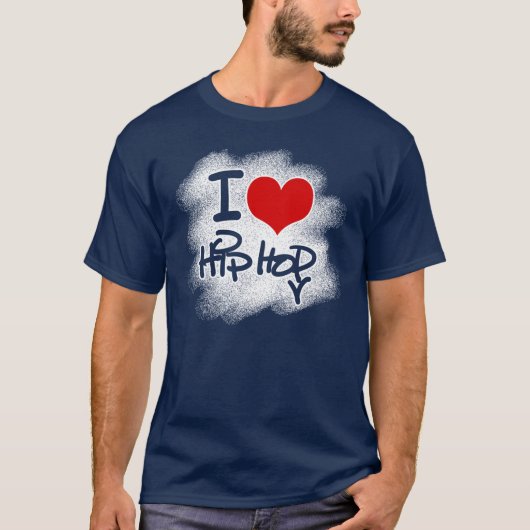 アイラブヒップホップ Tシャツ (正面)