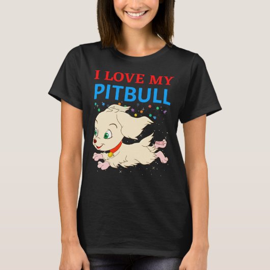 アイラブピットブル19 Tシャツ (正面)