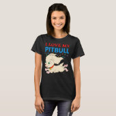 アイラブピットブル19 Tシャツ (正面フル)