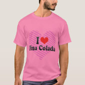 アイラブピナコラダ Tシャツ (正面)