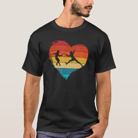 アイラブフェンシング Tシャツ (正面)