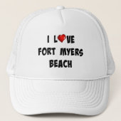 アイラブフォートマイヤーズビーチ キャップ (正面)