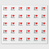 アイラブブリトス ラッピングペーパー (フラット)