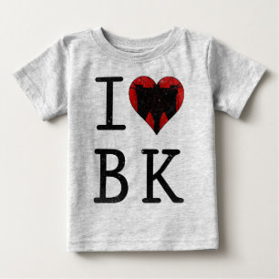 アイラブブルックリンBK NYCティー ベビーTシャツ