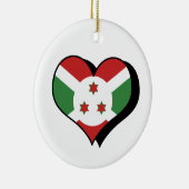 アイラブブルンジオーナメント セラミックオーナメント (右)