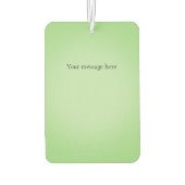 アイラブプラネットアース環境認識度カスタム カーエアーフレッシュナー (裏面)