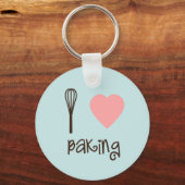 アイラブベーキングキーチェーン キーホルダー (正面)