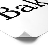 アイラブベーキング ポスター (角)