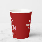 アイラブベーコン紙カップ 紙コップ (左)