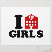 アイラブホテルガールズ チラシ (裏面)