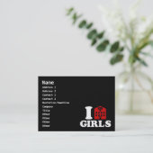 アイラブホテルガールズ 名刺 (スタンド正面)