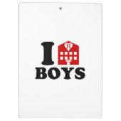 アイラブホテルボーイズ クリップボード (裏面)