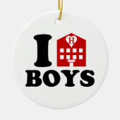 アイラブホテルボーイズ セラミックオーナメント (正面)