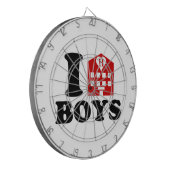 アイラブホテルボーイズ ダーツボード (正面左)