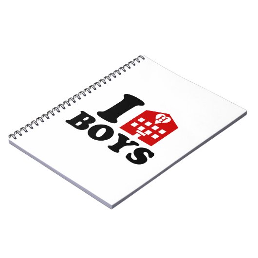 アイラブホテルボーイズ ノートブック (左側)