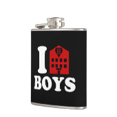 アイラブホテルボーイズ フラスク (左)