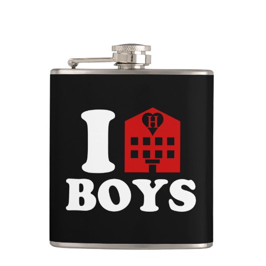 アイラブホテルボーイズ フラスク (正面)