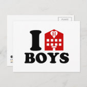 アイラブホテルボーイズ ポストカード (正面/裏面)