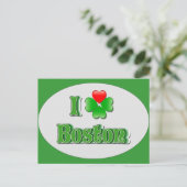 アイラブボストンクローバー ポストカード (スタンド正面)