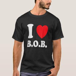 アイラブボブバッテリー運営ボーイフレンドT Tシャツ