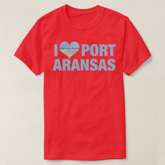 アイラブポートアランサス Tシャツ (デザイン正面)