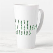 アイラブマイアミガーデンズフロリダ カフェラテマグ (右アングル)