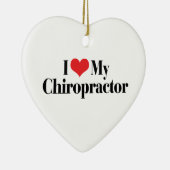 アイラブマイカイロプラクターオーナメント セラミックオーナメント (右)