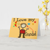 アイラブマイグランドパパ カード (黄色い花)