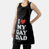 アイラブマイゲイパパiハートマイゲイパパ エプロン (インサイチュ)