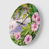 アイラブマイスタートロピカルランドスケープ ラージ壁時計 (傾斜)