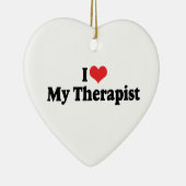 アイラブマイセラピストオーナメント セラミックオーナメント (右)