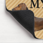 アイラブマイダシュント赤いハート マウスパッド (コーナー)