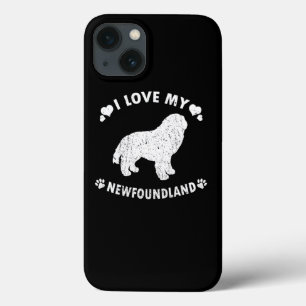 アイラブマイニューファンドランドワンピードッグギフトアイディア iPhone 13ケース
