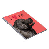 アイラブマイニューファンドランド ノートブック (右側)