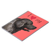 アイラブマイニューファンドランド ノートブック (左側)