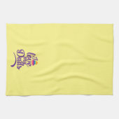 アイラブマイパパ- LGBTQ父の日のプライド キッチンタオル (横)