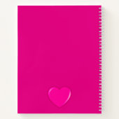 アイラブマイフ最高のレンドカスタム- パーソナライズされた ノートブック (裏面)