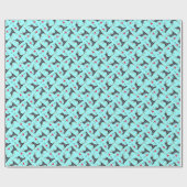 アイラブマイ（犬）ドーベルマン・ピンシェル ラッピングペーパー (フラット)