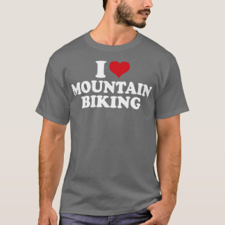 アイラブマウンテンサイクリングMTBダウンヒル1 Tシャツ