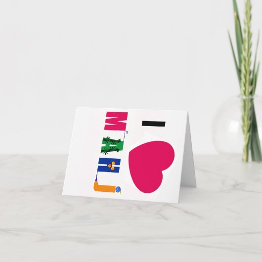 アイラブマージノテカード カード (正面)